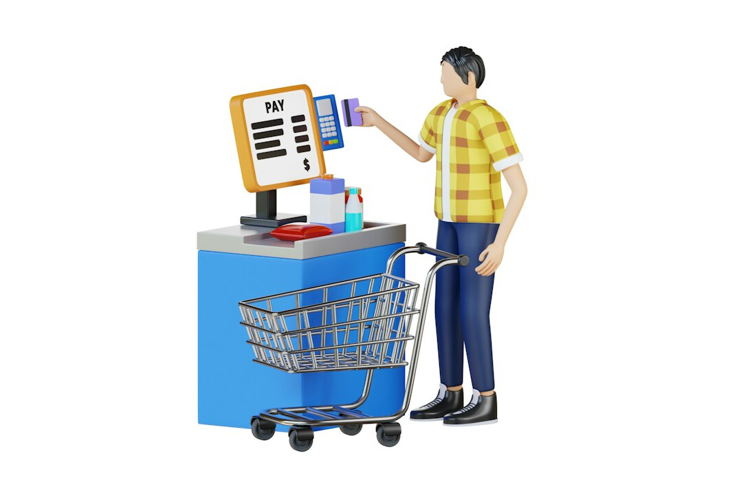 supermarket checkout line